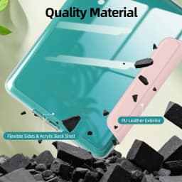 Magnetic Detachable Case for 6" Kindle (11th Gen 2022/2024) - Slim Lightweight PU Protective Cover, Auto Wake/Sleep