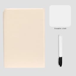 A5 Reusable Whiteboard Notebook Set With Whiteboard Pen Erasing Cloth Leather Memo Pad Weekly Planner Portable Stylish Office