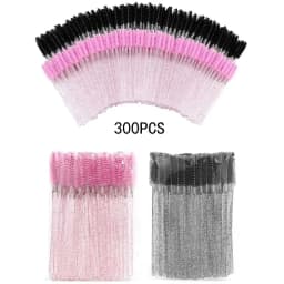 100PCS Disposable Spoolie Brushes - Hypoallergenic Micro Wands for Eyelash Extensions & Brows, Salon Grade Bulk Tools