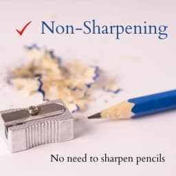 Simple Metal Pencil No Ink Non-Sharpening Unlimited Writing Pencil Eternal Pencil Stationery
