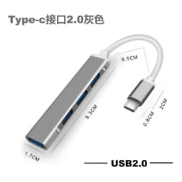 8in1 USB C HUB Type C Splitter 4K Thunderbolt 3 Docking Station Laptop Adapter For Macbook Air M1 iPad Pro RJ45 HDMI Computer