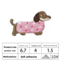 2PCS/lot Embroidered Black Cat Design Patch Cute Iron On Patch for Clothing Jeans Jacket Decoration