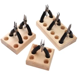 1pc Wooden Pliers Storge Holder Craft Tool Holder for Storing Pliers Wire Cutters Gift Jewelry Organizer