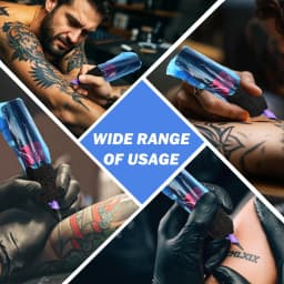 200/100/50pcs Tattoo Machine Pen Cover Bags Large Size Tattoo Pen Sleeves Waterproof Protection Makeup Pen Bags Tattoo Accessory