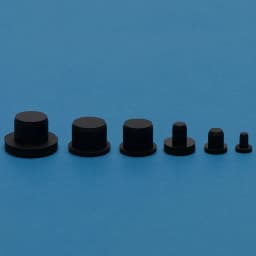 Black And White High-temperature Resistant Silicone Plug  Soft Sealing Plug  Screw Hole Nut T-shaped Hole Plug Cover  2.0-180mm