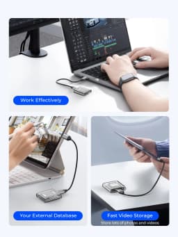 ORICO-NVMe Enclosure for PCIe SSD Transparent External Adapter M.2 to USB Type C Mini 2230 M.2 SSD Case 10Gbps