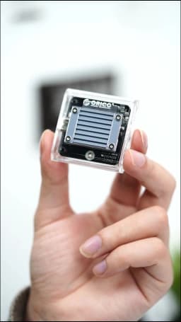 ORICO-NVMe Enclosure for PCIe SSD Transparent External Adapter M.2 to USB Type C Mini 2230 M.2 SSD Case 10Gbps