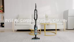 INSE R7 Corded Vacuum Cleaner Handheld Stick Vacuum 600W Powerful 3 In1 Lightweight Vacuum Cleaners for Home Hard Floor Pet Hair