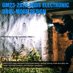 Trustfire GM23 Tactical Led Flashlight 800LM Rail Mounted USB Rechargeable Quick Release Light for Taurus Glock 17 19 TX2