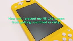 DATA FROG Tempered Glass Screen Protector Compatible-Switch Lite HD Clear Screen Protector for Switch Lite Accessories