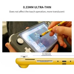 DATA FROG Tempered Glass Screen Protector Compatible-Switch Lite HD Clear Screen Protector for Switch Lite Accessories