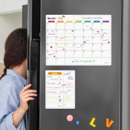 Magnetic Calendar For Fridge Monthly Weekly Planner Calendar Table Dry Erase Whiteboard Fridge Sticker Message Board Menu