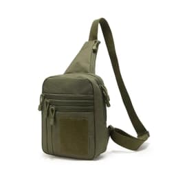 Tactical Shoulder Chest Bag Pistol Holster Concealed Carry Sling Crossbody Range Gun Convertible Backpack for Hunting Camping