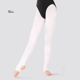 60D Girls Stirrup Tights Women Stirrup Dance Tights Ultra Soft Ballet Tights Hold and Stretch Stirrup Legging for Dancing/School