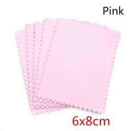 10pcs Polish Polishing Cloth Silver Color Cleaning Polishing Cloth Soft Clean Wipe Wiping Cloth For Silver Gold Jewelry Tools