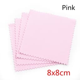 10pcs Polish Polishing Cloth Silver Color Cleaning Polishing Cloth Soft Clean Wipe Wiping Cloth For Silver Gold Jewelry Tools
