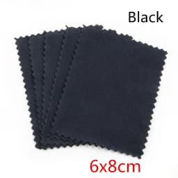 10pcs Polish Polishing Cloth Silver Color Cleaning Polishing Cloth Soft Clean Wipe Wiping Cloth For Silver Gold Jewelry Tools