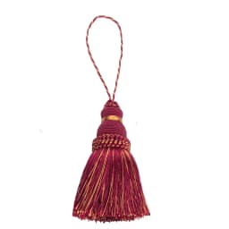 1Pc Home Decor Hanging Rope Silk Tassel Fringe  Tassel Trim Garment Decoration Key Tassels for DIY Embellish Curtain Accessories