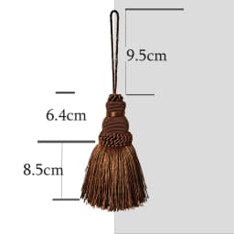 1Pc Home Decor Hanging Rope Silk Tassel Fringe  Tassel Trim Garment Decoration Key Tassels for DIY Embellish Curtain Accessories