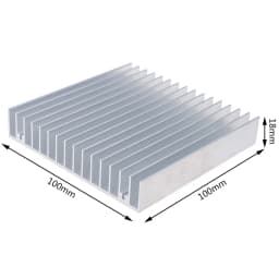 Extruded Aluminum Heatsink For High Power LED IC Chip Cooler Radiator Heat Sink Drop Ship