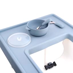 Antilop Full Cover High Chair Mat Dinning Placemat Highchair Tray Baby Silicone Placemat For Kids
