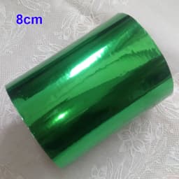 8cm Hot Stamping Foil Paper Leather Cloth Package Box DIY Decoration Accessories 120 Meters/ Roll