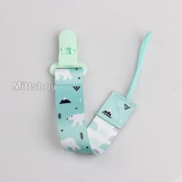Custom Name Silicone Beads Wooden Ring Pacifier Clips Safe Teething Chains Baby Teether Eco-friendly Dummy Beech Clips Holder