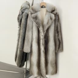 OFTBUY Long Faux Fur Jacket Fashion European Style Lapel Fur Coat Eco-friendly Covered Button Loose Casual Women Coats Winter