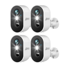 ANRAN 2K Rechargeable Battery Camera 2.4G WiFi Camera Wireless Home Surveillance Security Cameras PIR, IP65, Work with ANRAN App