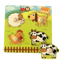 Baby Montessori Puzzles Wooden Toys for Children 1 2 3 Years Educational Learning Kids Games Child Birthday Gifts