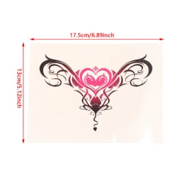 Sexy Tattoo Waterproof Temporary Tattoos Stickers Tattoo Girl 3d Fake Sex Womb Tattoo Stickers Fake Tattoos For Women