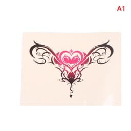 Sexy Tattoo Waterproof Temporary Tattoos Stickers Tattoo Girl 3d Fake Sex Womb Tattoo Stickers Fake Tattoos For Women