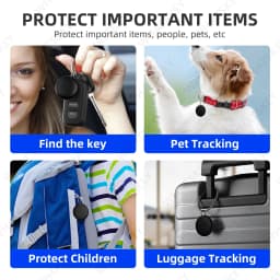 Android GPS Anti-lose Tracker Positioning Google Find My Far Away Finder My Voice Locate Suitcase Keys Bag Toys Smart Air tag