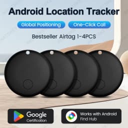 Android GPS Anti-lose Tracker Positioning Google Find My Far Away Finder My Voice Locate Suitcase Keys Bag Toys Smart Air tag