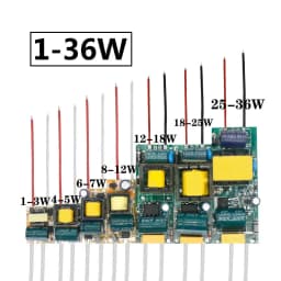 1W 2W 4W 6W 8W 11W LED Driver 300mA 12W 15W 18W 20W 25W 36W For LED Power Supply Unit Lighting Transformers For LED Adapter