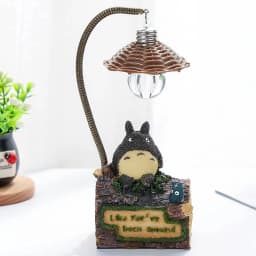 Creativity LED Desk Lamp Anime Totoro Cartoon with Bulbs Night Light for Bedroom Bedsides Desktop Ornament Gift Figure Decor