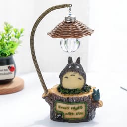 Creativity LED Desk Lamp Anime Totoro Cartoon with Bulbs Night Light for Bedroom Bedsides Desktop Ornament Gift Figure Decor