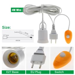 24W 36W 48W Foldable LED Grow Light Full Spectrum E27 Plant Growing Light Phytolamp Bulb For Indoor Plants Flower Seedling