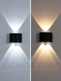 LED Wall Light Waterproof Outdoor Indoor Lighting IP65 AC86-265V 2w 4w for Garden Stair Night Light