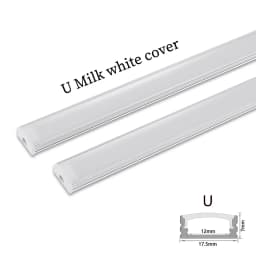 1-30pcs/Lot perfil aluminio led Corner Aluminium Profile Channel Holder for LED Strip Light Bar Cabinet Lamp Kitchen Closet