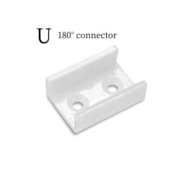 1-30pcs/Lot perfil aluminio led Corner Aluminium Profile Channel Holder for LED Strip Light Bar Cabinet Lamp Kitchen Closet