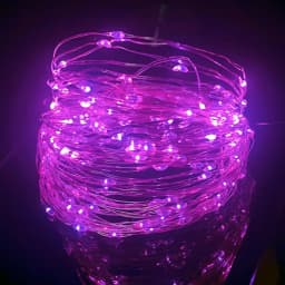 With Battery LED String Lights Copper Silver Wire Garland Light Fairy Lights Party Decoration for Christmas Wedding 1/2/3M