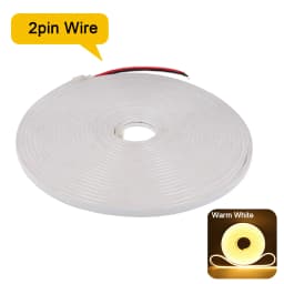 12V 24V LED Neon Strip Light Neon Sign Waterproof Rope Lights Flexible Silicone Lamp Home Decoration with 2pin Wire 9 Colors