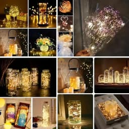 30 Packs Fairy Tale Lamp Battery Operated String Light 20 LED Mini String Light Waterproof For Wedding Party DIY Bedroom Decor