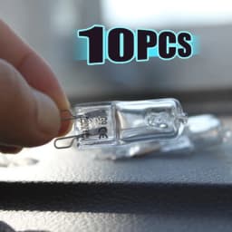 10 Pcs Oven Light Bulbs G9 Halogen High Temperature Light Bulbs Steamer Light 25w 28w 40w 60w Long Life Oven Light Bulbs