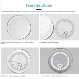 OuuZuu 12W 18W 24W 36W LED Ring PANEL Circle Light AC220V-240V LED Round Ceiling Board The Circular Lamp Board High Quality