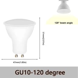 1-10PCS LED spot light GU10 AC220V LED energy saving bulb 3W 6W 9W 12W LED Lamp Spotlight Bulb 38 Degree lampara for home