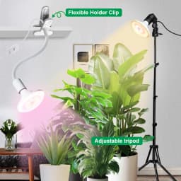 GRAXGROW 24W E27 Growth Bulb Six Spectral Beads Formation Aluminum Lamp Body Is Suitable For Growth Of Various Plants