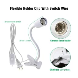 GRAXGROW 24W E27 Growth Bulb Six Spectral Beads Formation Aluminum Lamp Body Is Suitable For Growth Of Various Plants
