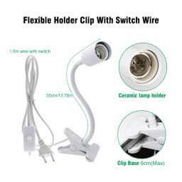 GRAXGROW 24W E27 Growth Bulb Six Spectral Beads Formation Aluminum Lamp Body Is Suitable For Growth Of Various Plants